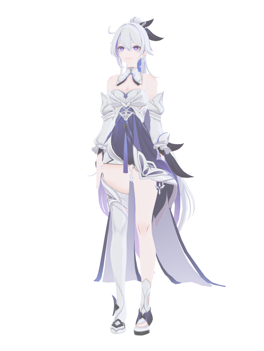 咚琪小礼裙 MMD 模型