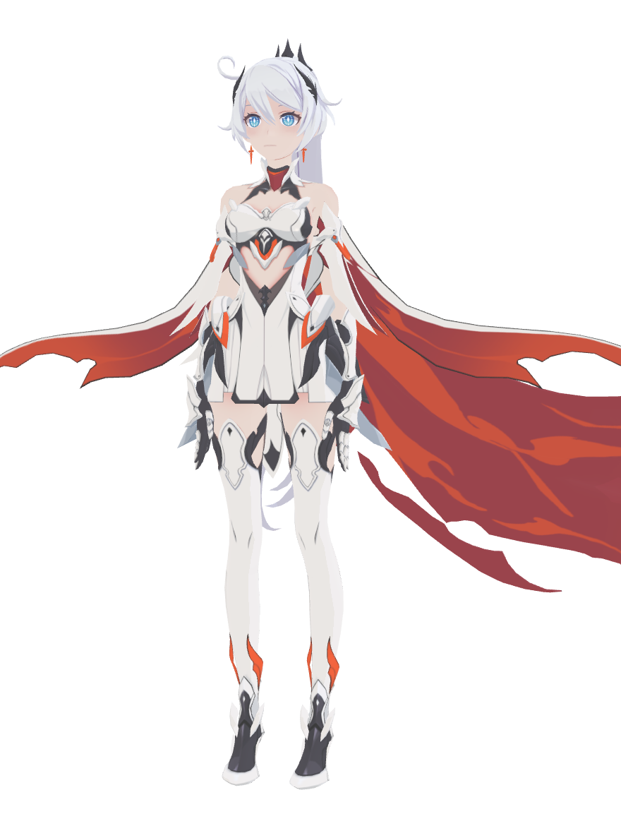 薪炎律者 MMD 模型